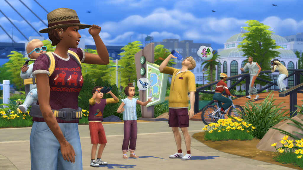 Die Sims 4 Zusammen Wachsen Inhalte Baby Gemeinschaft Stadt